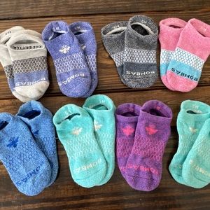Bombas set of 8 womens socks size small